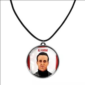 گردنبند خندالو طرح علی کریمی پرسپولیس