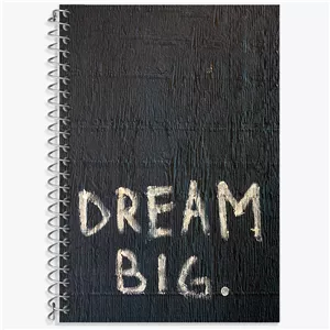 دفتر لغت 50 برگ خندالو طرح Dream Big