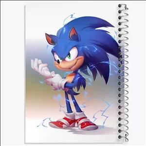 دفتر طراحی 100 برگ خندالو طرح سونیک (Sonic)