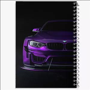 دفتر نقاشی 100 برگ خندالو طرح ماشین بی ام دبلیو (BMW)