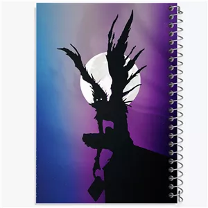 دفتر نت موسیقی 50 برگ خندالو طرح انیمه دفترچه مرگ (Death Note)