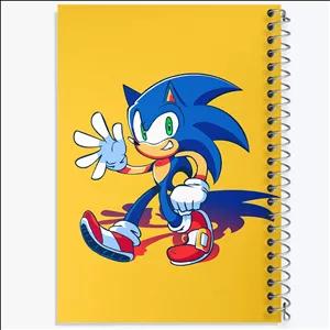 دفتر طراحی 50 برگ خندالو طرح سونیک (Sonic)