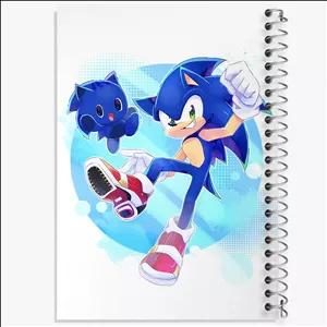 دفتر طراحی 50 برگ خندالو طرح سونیک (Sonic)