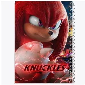 دفتر طراحی 100 برگ خندالو طرح سونیک (Sonic)