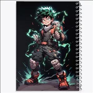 دفتر نقاشی 100 برگ خندالو طرح انیمه آکادمی قهرمان من