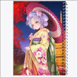 دفتر نقطه ای مهندسی 50 برگ خندالو طرح کاناده انیمه آنجل بیتس