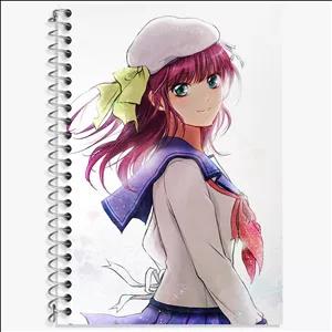 دفتر لغت 100 برگ خندالو طرح یوری انیمه آنجل بیتس