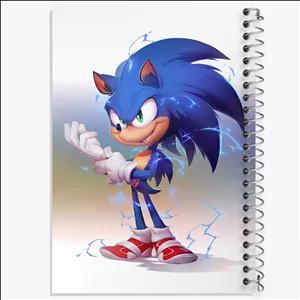 دفتر طراحی 100 برگ خندالو طرح سونیک (Sonic)