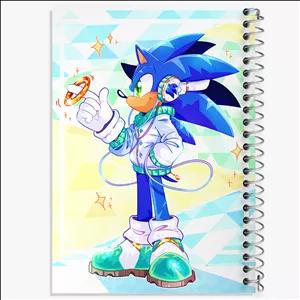 دفتر طراحی 100 برگ خندالو طرح سونیک (Sonic)