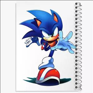دفتر طراحی 100 برگ خندالو طرح سونیک (Sonic)