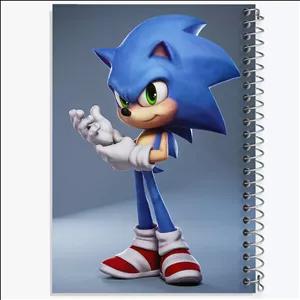 دفتر طراحی 100 برگ خندالو طرح سونیک (Sonic)