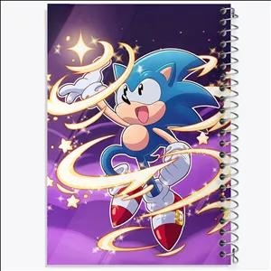 دفتر طراحی 100 برگ خندالو طرح سونیک (Sonic)