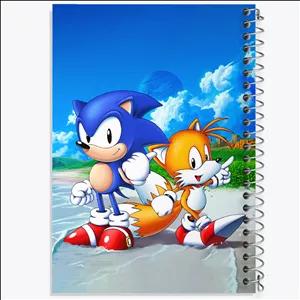 دفتر طراحی 100 برگ خندالو طرح سونیک (Sonic)