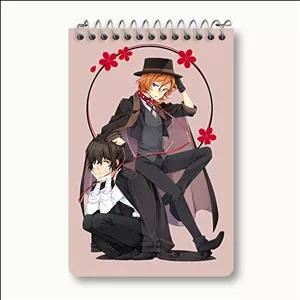 دفتر یادداشت خندالو طرح دازای انیمه سگ های ولگرد بانگو