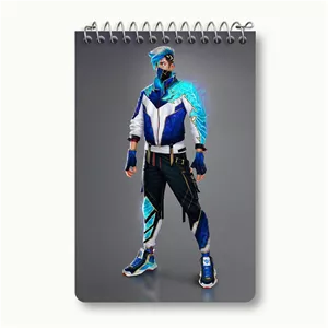 دفتر یادداشت خندالو طرح Free Fire