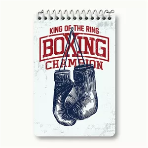 دفتر یادداشت خندالو طرح بوکس (Boxing)