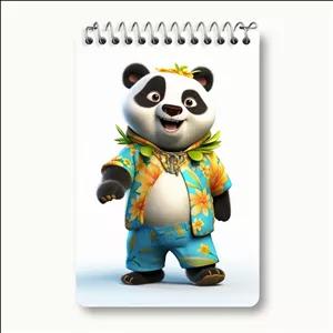 دفتر یادداشت خندالو طرح پاندا کیوت