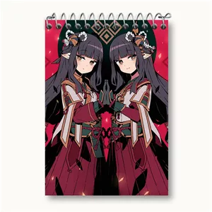 دفتر یادداشت خندالو طرح بازی شکارچی هیولا (Monster Hunter)