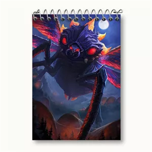 دفتر یادداشت خندالو طرح بازی شکارچی هیولا (Monster Hunter)