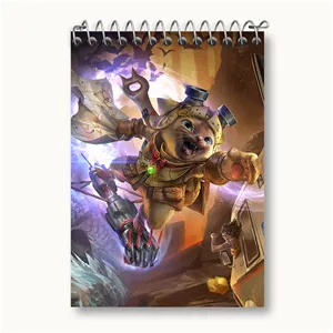دفتر یادداشت خندالو طرح بازی شکارچی هیولا (Monster Hunter)