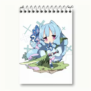 دفتر یادداشت خندالو طرح بازی شکارچی هیولا (Monster Hunter)