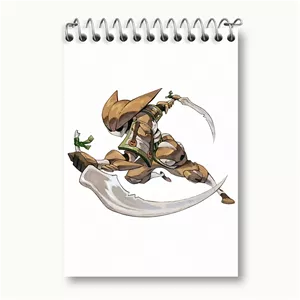 دفتر یادداشت خندالو طرح بازی شکارچی هیولا (Monster Hunter)