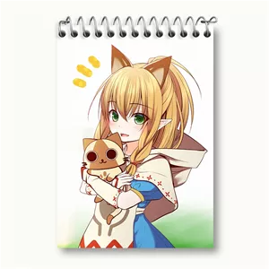 دفتر یادداشت خندالو طرح بازی شکارچی هیولا (Monster Hunter)