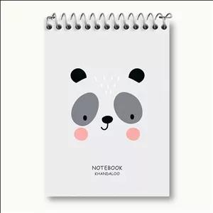 دفتر یادداشت خندالو طرح پاندا کیوت