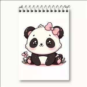 دفتر یادداشت خندالو طرح پاندا کیوت