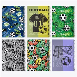 دفتر لیست خرید 50 برگ خندالو طرح فوتبال (Football)