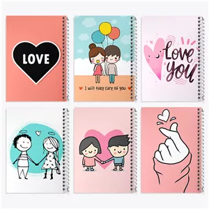 دفتر لیست خرید 50 برگ خندالو طرح عاشقانه (Love)