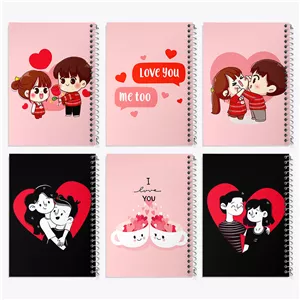 دفتر لیست خرید 50 برگ خندالو طرح عاشقانه (Love)