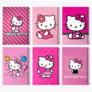 دفتر نت موسیقی 50 برگ خندالو طرح هلو کیتی (Hello Kitty)