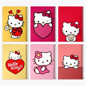 دفتر نت موسیقی 50 برگ خندالو طرح هلو کیتی (Hello Kitty)