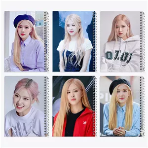 دفتر نت موسیقی 50 برگ خندالو طرح رزی بلک پینک (Blackpink)