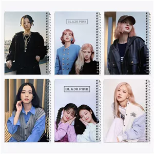 دفتر نت موسیقی 50 برگ خندالو طرح بلک پینک (Blackpink)