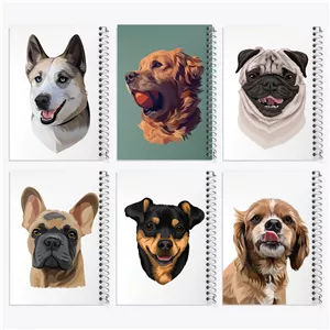 دفتر نت موسیقی 50 برگ خندالو طرح سگ (Dog)