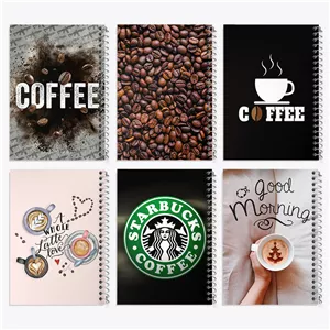 دفتر لیست خرید 100 برگ خندالو طرح قهوه (Coffee)