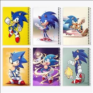 دفتر طراحی 100 برگ خندالو طرح سونیک (Sonic)