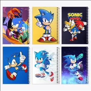 دفتر طراحی 100 برگ خندالو طرح سونیک (Sonic)