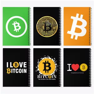 دفتر لیست خرید 50 برگ خندالو طرح بیت کوین (Bitcoin)