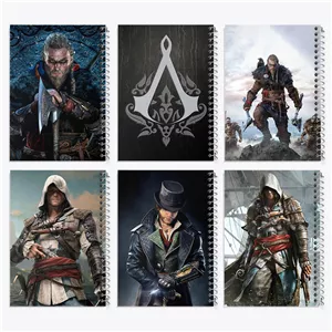دفتر لیست خرید 100 برگ خندالو طرح اساسینز کرید (Assassin's Creed)