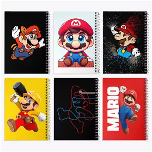 دفتر لیست خرید 100 برگ خندالو طرح سوپر ماریو (Super Mario)