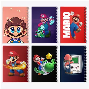 دفتر لیست خرید 100 برگ خندالو طرح سوپر ماریو (Super Mario)