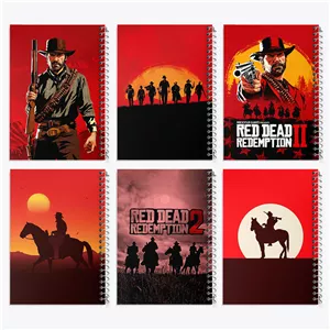 دفتر لیست خرید 50 برگ خندالو طرح رد دد (Red Dead)