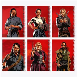 دفتر لیست خرید 50 برگ خندالو طرح رد دد (Red Dead)