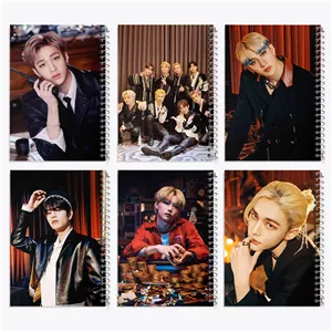 دفتر لیست خرید 50 برگ خندالو طرح استری کیدز (Stray Kids)