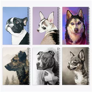 دفتر لیست خرید 50 برگ خندالو طرح سگ (Dog)