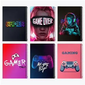 دفتر لیست خرید 100 برگ خندالو طرح گیمر (Gamer)
