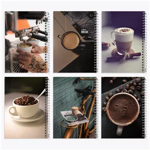 دفتر لیست خرید 100 برگ خندالو طرح قهوه (Coffee)
